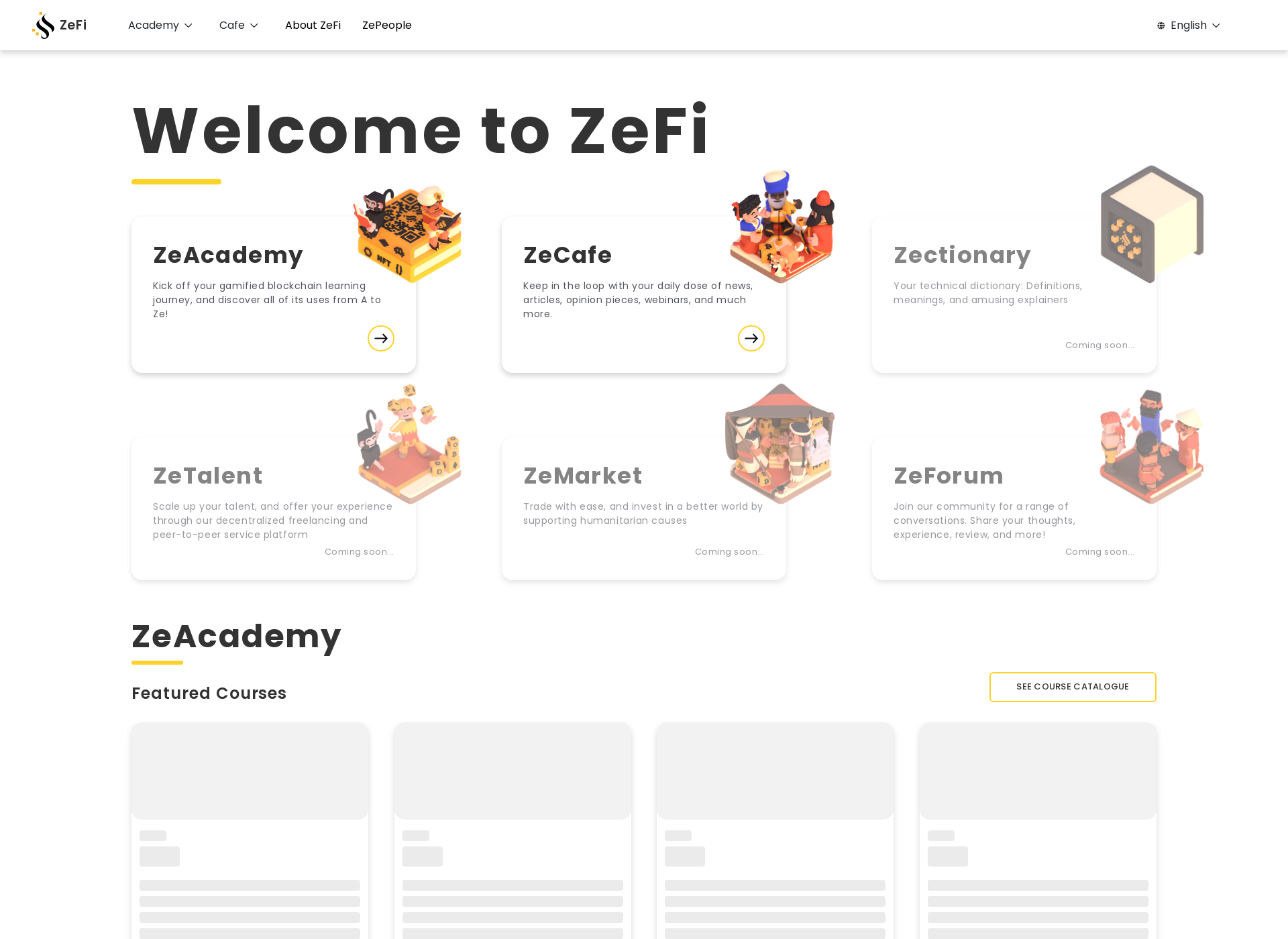 Screenshot for ze.fi