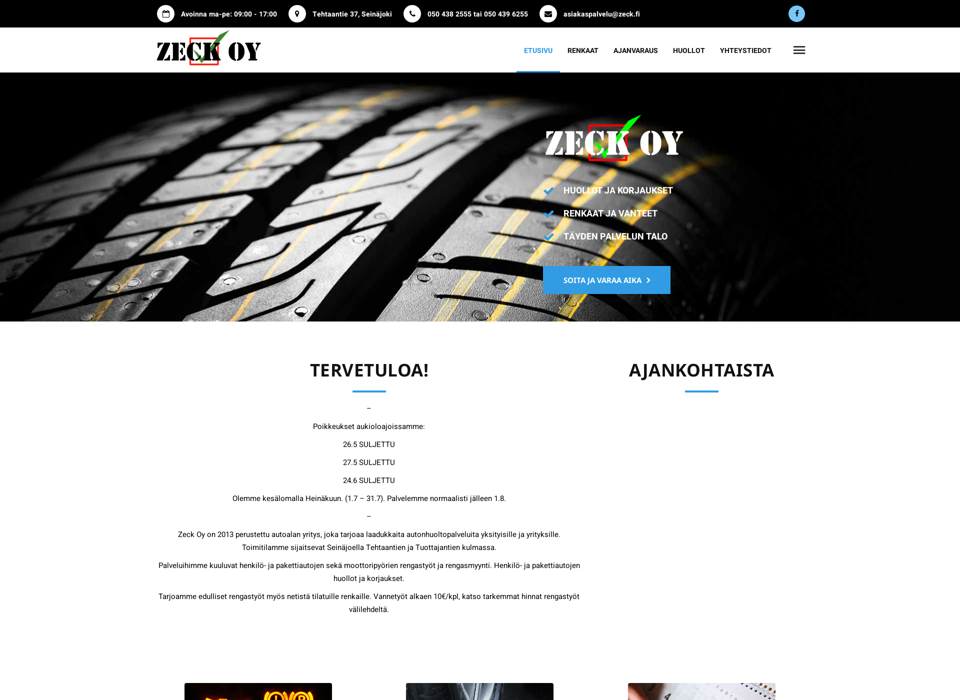 Screenshot for zeck.fi