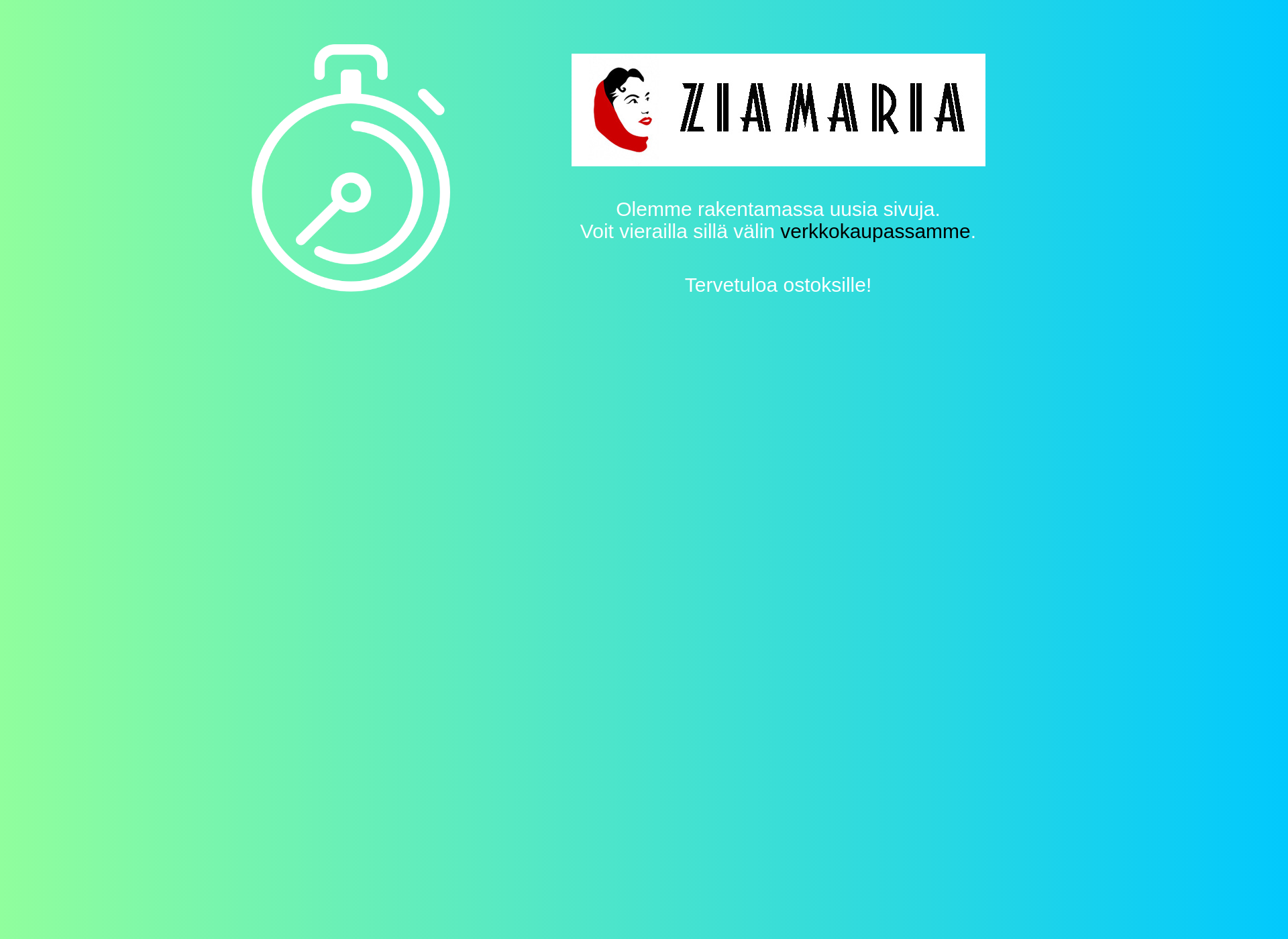 Skärmdump för ziamaria.fi