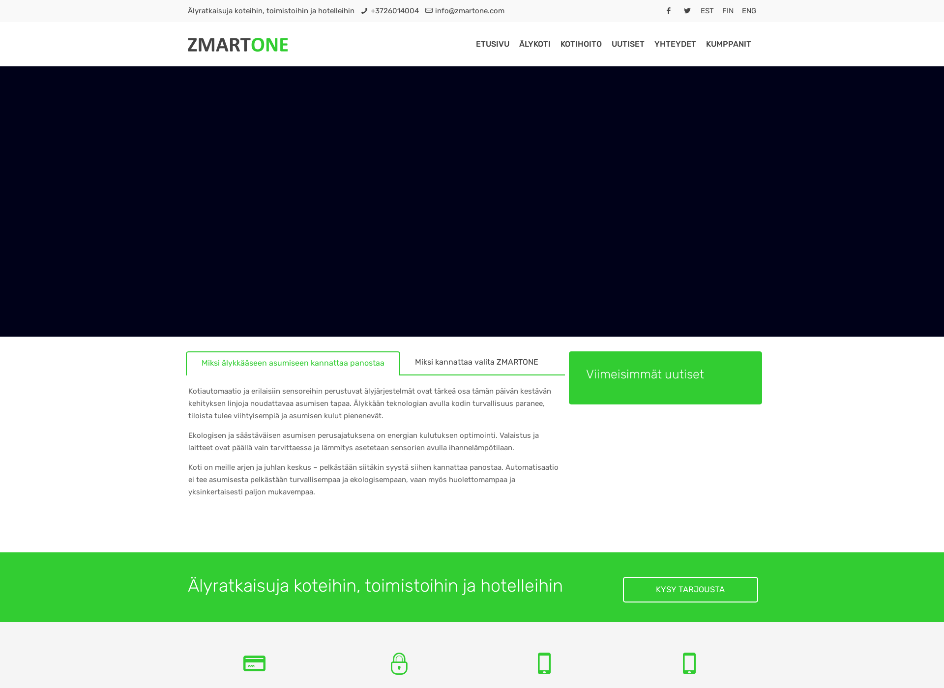 Screenshot for zmartone.fi