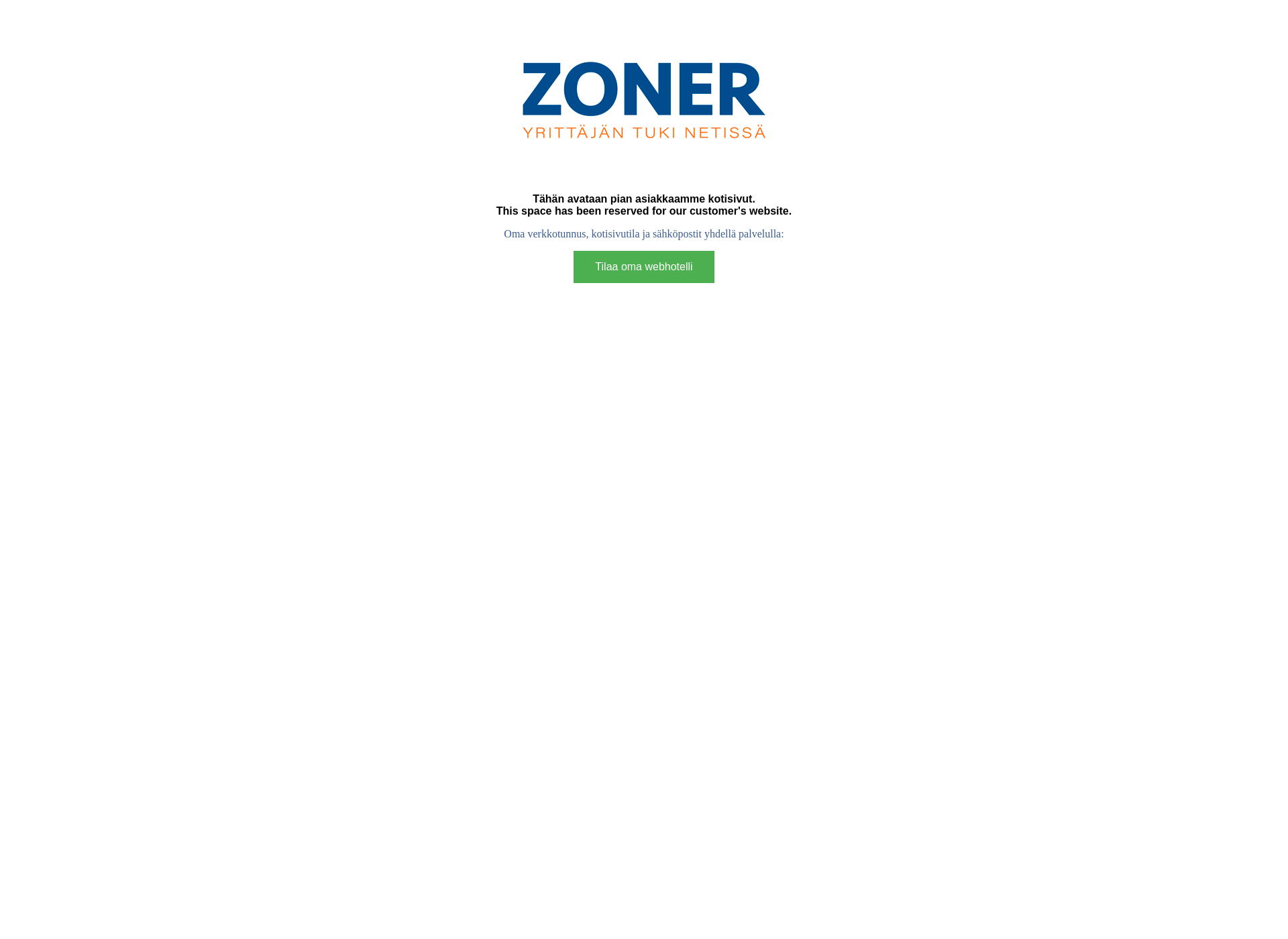 Screenshot for zonerone.fi