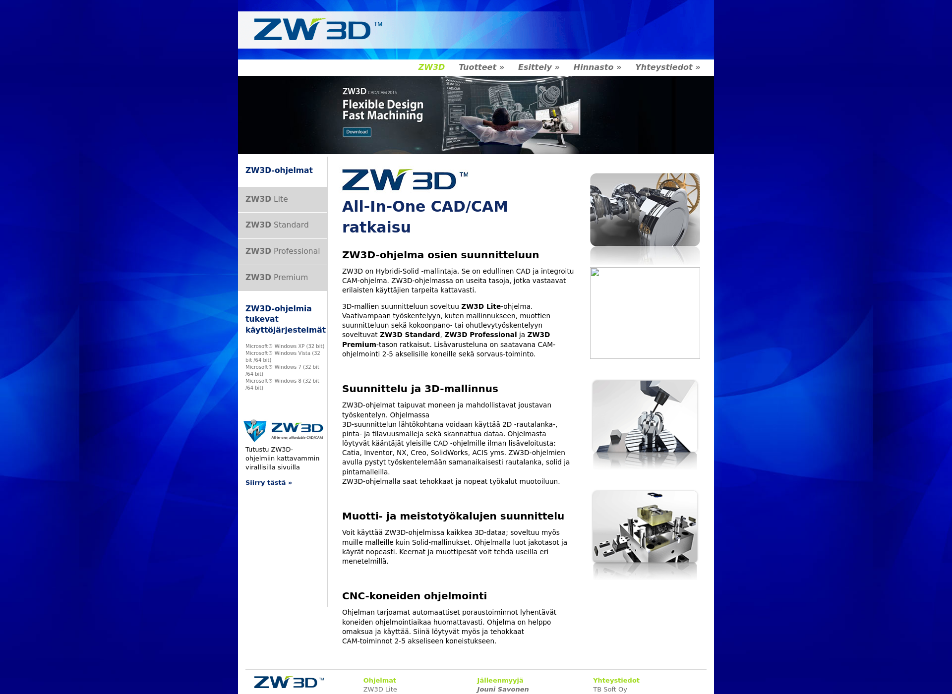Screenshot for zw3d.fi