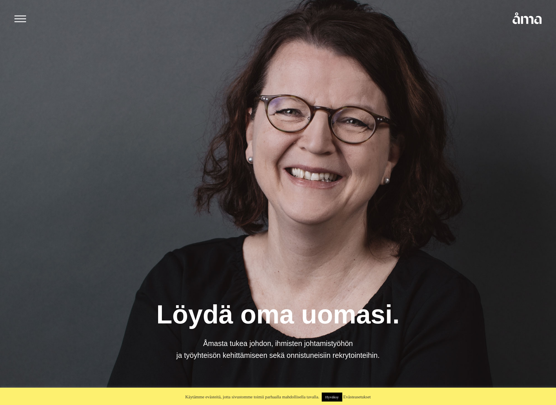 Screenshot for åma.fi