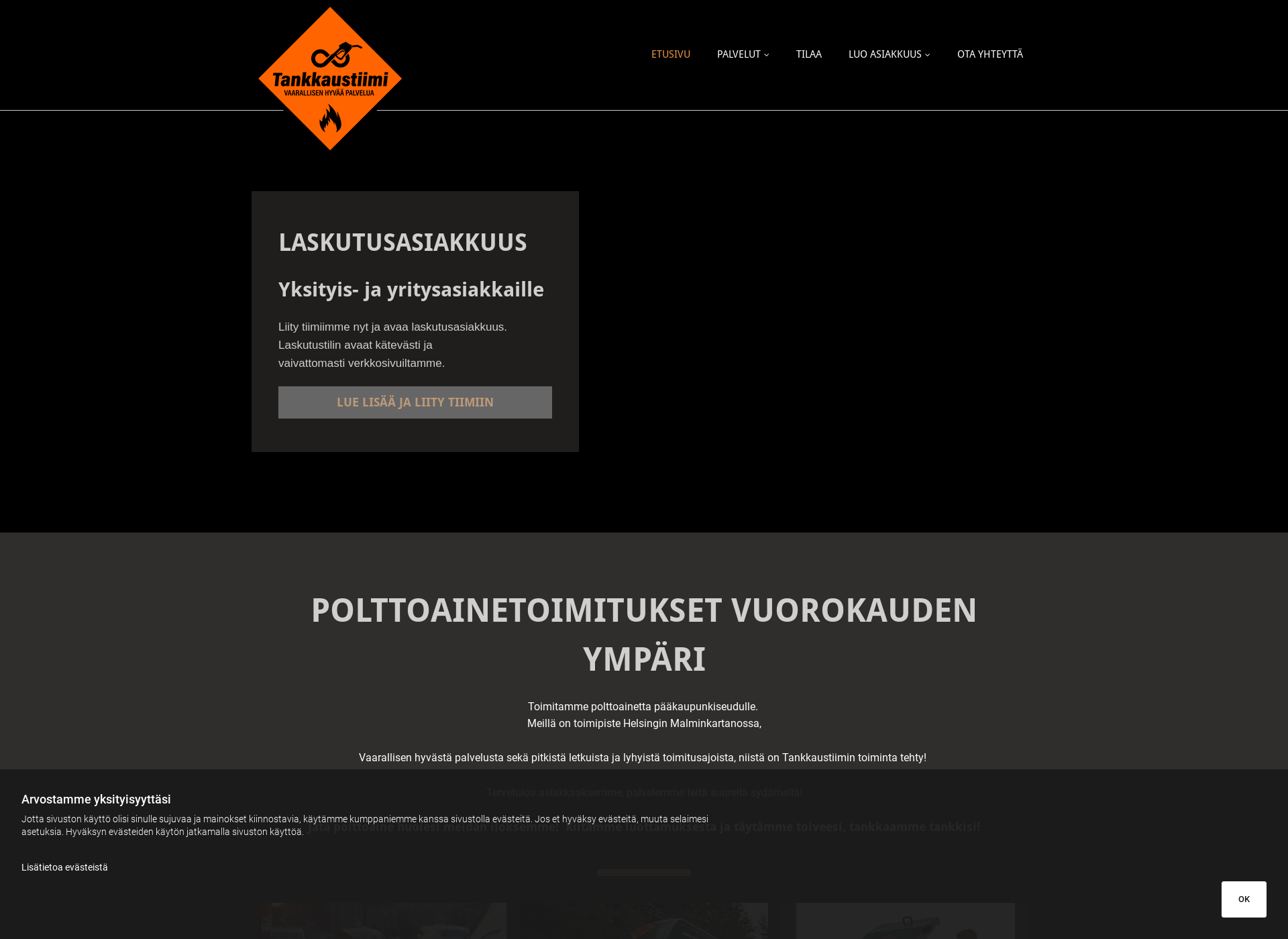 Screenshot for öljyexpress.fi